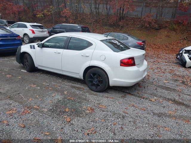 2012 DODGE AVENGER SE VIN: 1C3CDZAB8CN294684
