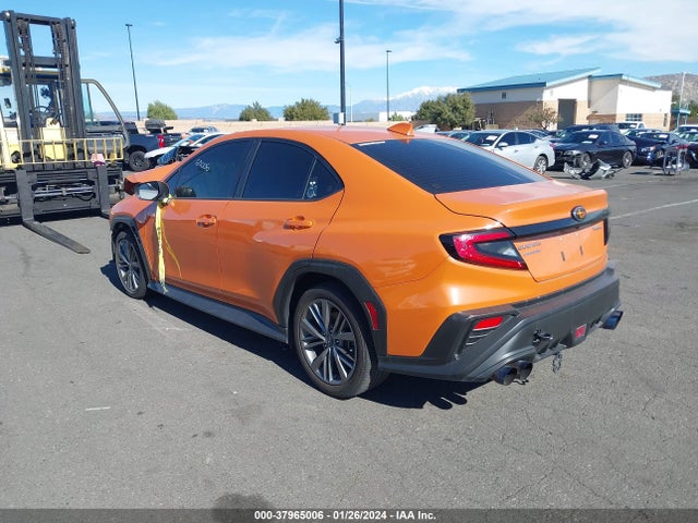 2022 SUBARU WRX VIN: JF1VBAA60N9017107
