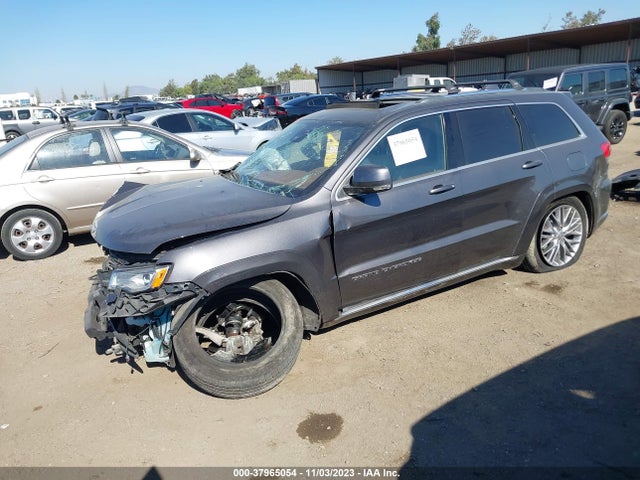 2017 JEEP GRAND CHEROKEE SUMMIT 4X4 VIN: 1C4RJFJT1HC663801