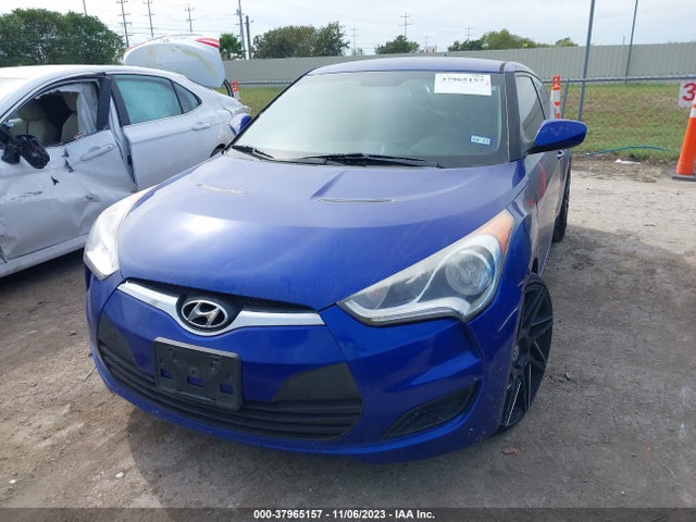 2014 HYUNDAI VELOSTER BASE W/BLACK VIN: KMHTC6AD4EU198277