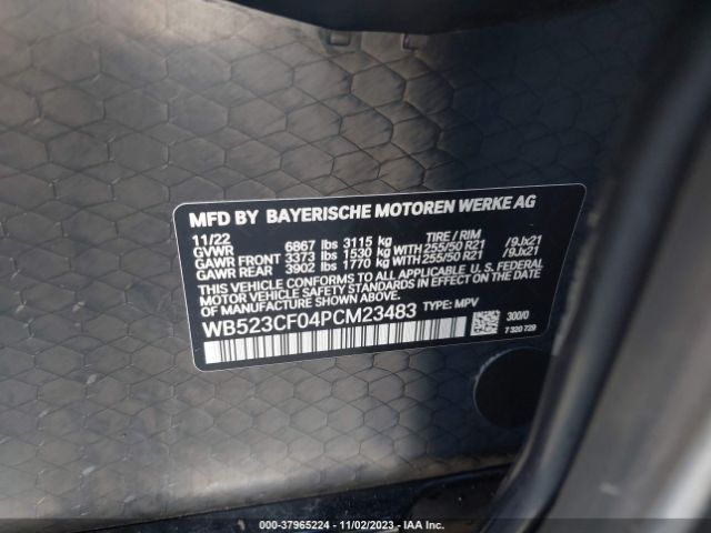 WB523CF04PCM23483 BMW Ix Xdrive50