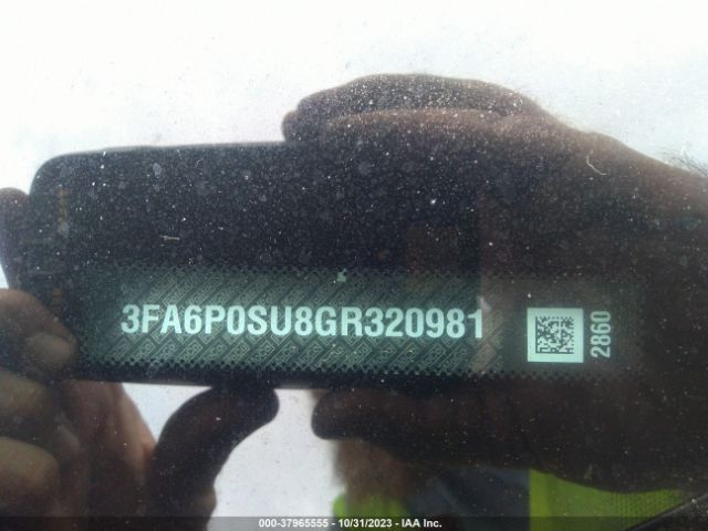 3FA6P0SU8GR320981 Ford Fusion Energi Titanium