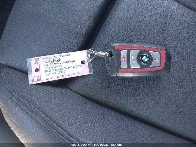 2016 BMW 328I VIN: WBA8E9G5XGNT86060