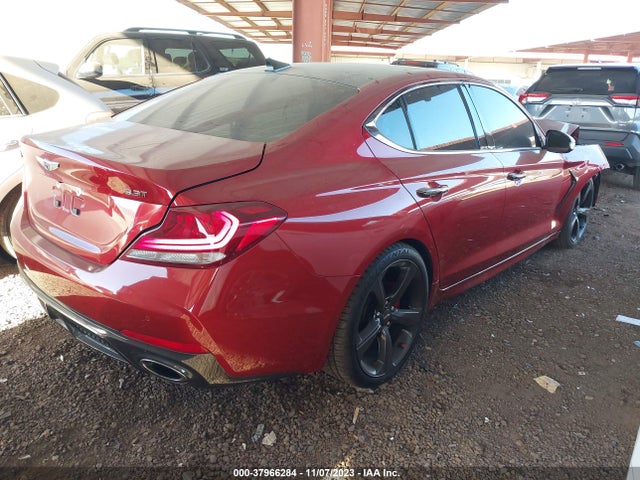 2020 GENESIS G70 3.3T RWD VIN: KMTG34LE5LU049052