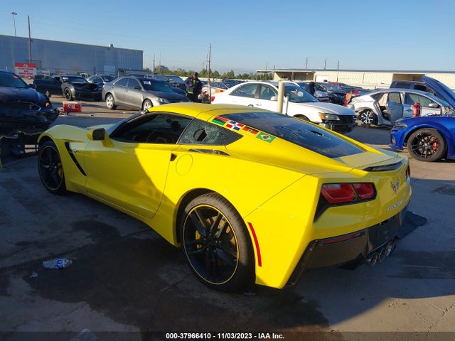 2019 CHEVROLET CORVETTE STINGRAY VIN: 1G1YD2D70K5110538