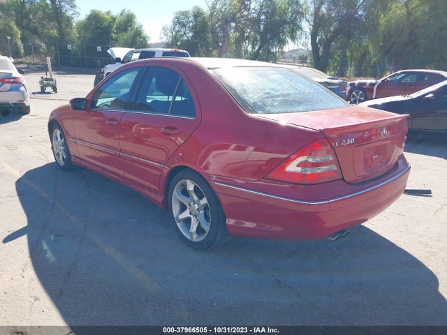 2007 MERCEDES-BENZ C-CLASS 2.5L SPORT VIN: WDBRF52H07A953929