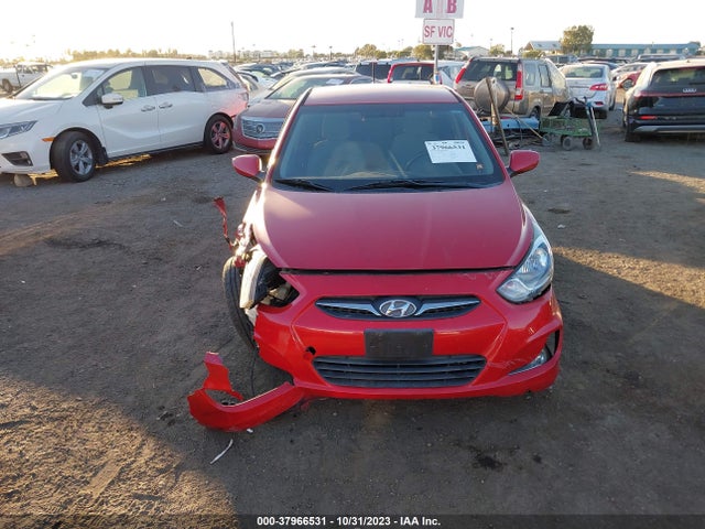 2012 HYUNDAI ACCENT SE VIN: KMHCU5AE6CU006130