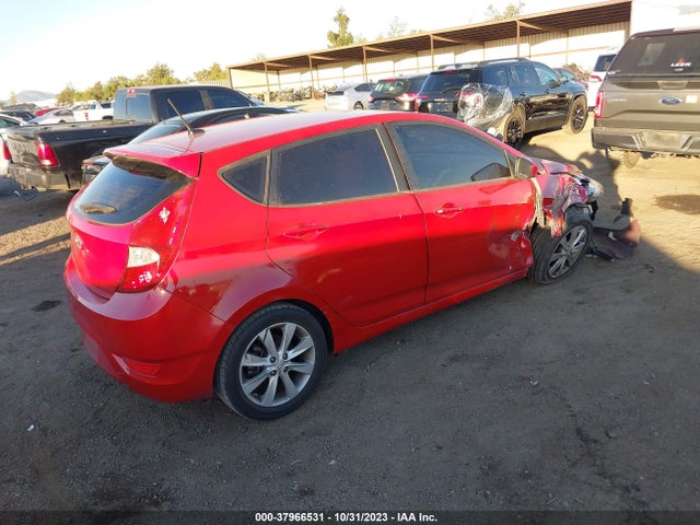 2012 HYUNDAI ACCENT SE VIN: KMHCU5AE6CU006130