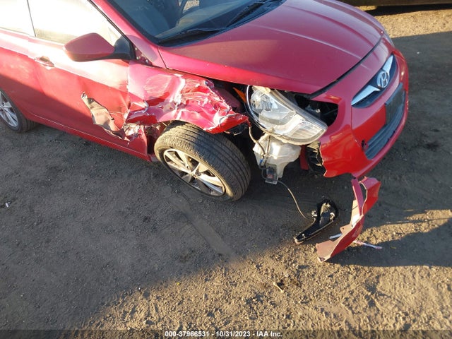 2012 HYUNDAI ACCENT SE VIN: KMHCU5AE6CU006130