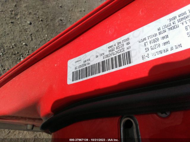 2C3CDXCT9JH238219 Dodge CHARGER R/T