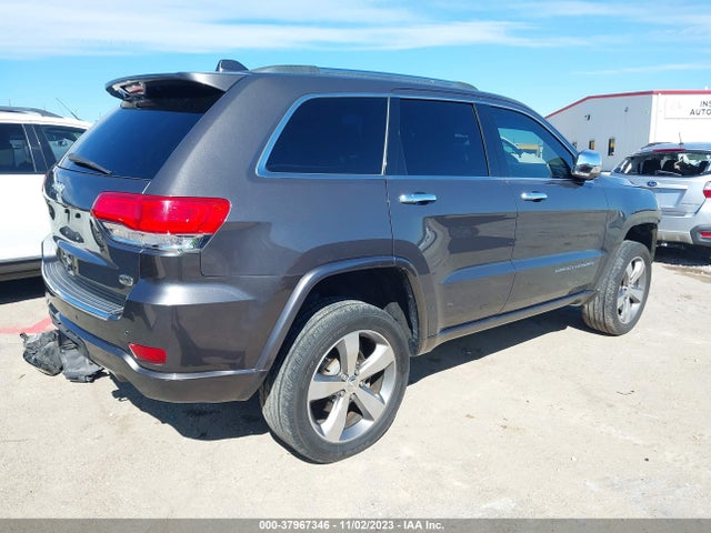 2014 JEEP GRAND CHEROKEE OVERLAND VIN: 1C4RJFCG4EC337731