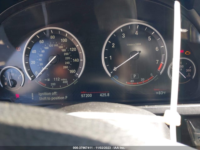 2013 Bmw 740i მანქანა იყიდება აუქციონზე, vin: WBAYA6C53DD143403, აუქციონის ნომერი: 37967411