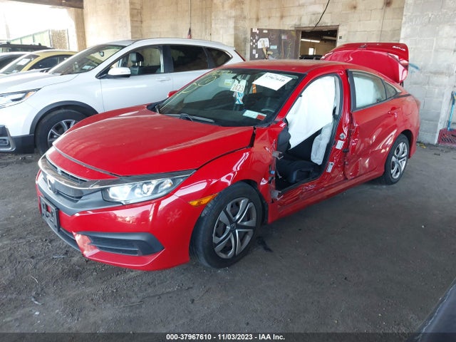 2016 HONDA CIVIC LX VIN: 2HGFC2F57GH563389