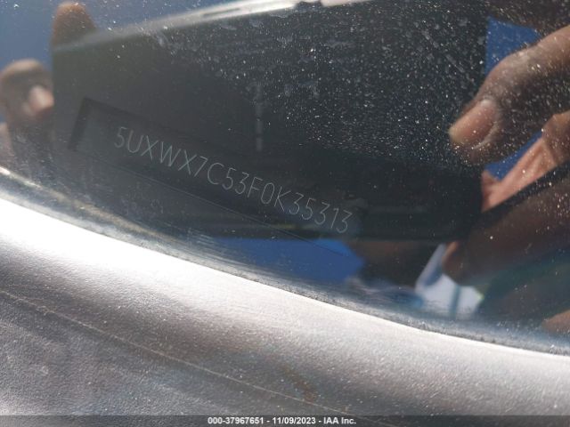 5UXWX7C53F0K35313 BMW X3 Xdrive35i