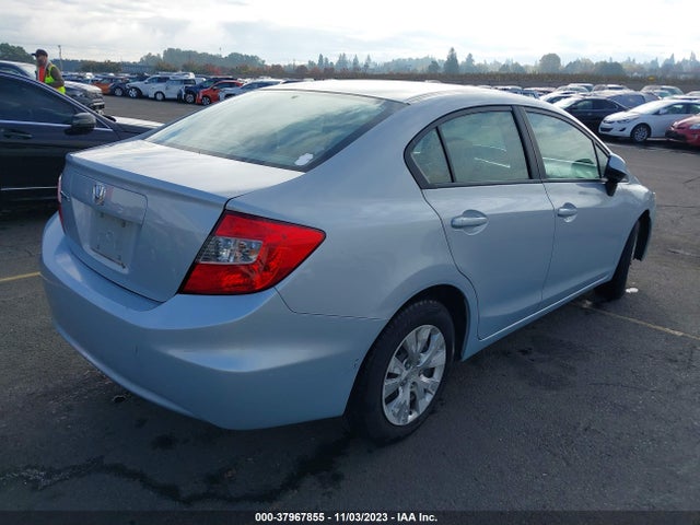 2012 HONDA CIVIC SDN LX VIN: 2HGFB2F5XCH547913