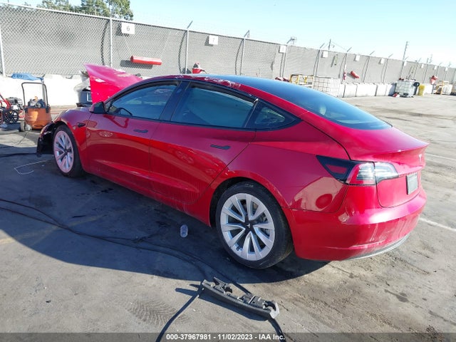 Tesla Model 3 Long Range 2022 5YJ3E1EB7NF208402 Image 3