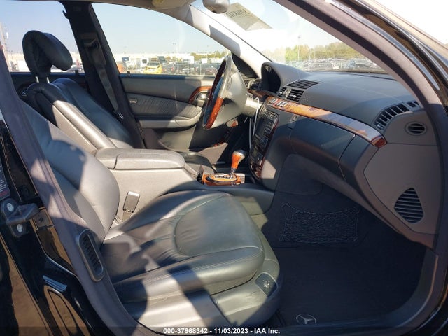 2002 MERCEDES-BENZ S-CLASS 5.0L/BASE VIN: WDBNG75J02A264486