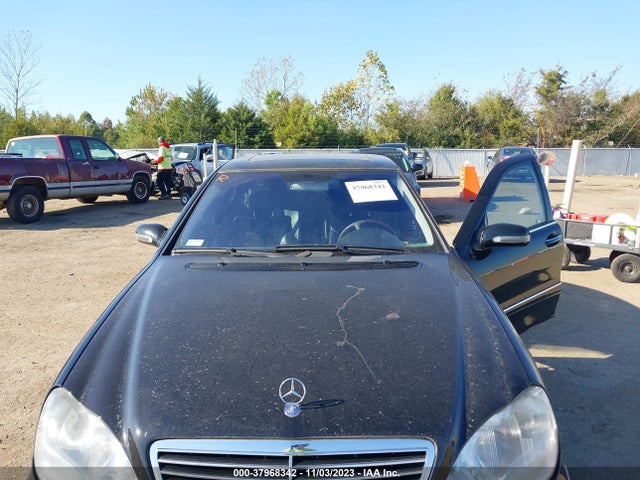 2002 MERCEDES-BENZ S-CLASS 5.0L/BASE VIN: WDBNG75J02A264486