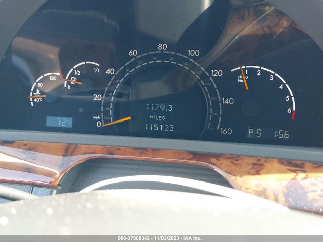 2002 MERCEDES-BENZ S-CLASS 5.0L/BASE VIN: WDBNG75J02A264486