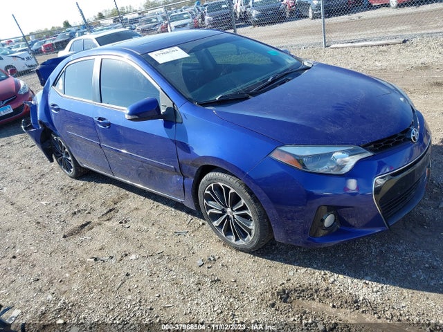 2015 TOYOTA COROLLA S PLUS VIN: 2T1BURHE5FC337893
