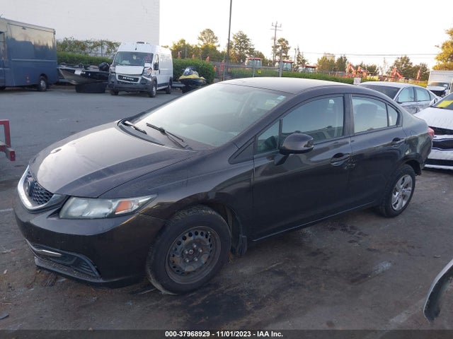 2013 HONDA CIVIC LX VIN: 2HGFB2F54DH555314