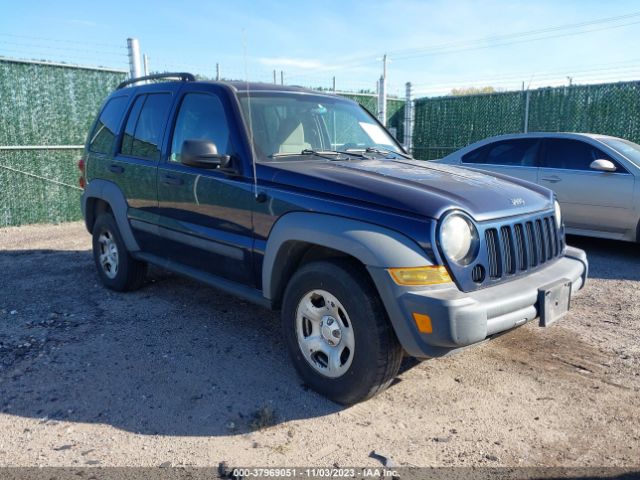 Auction sale of the 2007 Jeep Liberty Sport, vin: 1J4GL48K07W510241, lot number: 37969051