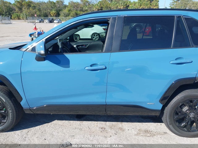 2022 TOYOTA RAV4 SE HYBRID VIN: 4T3T6RFV9NU079884