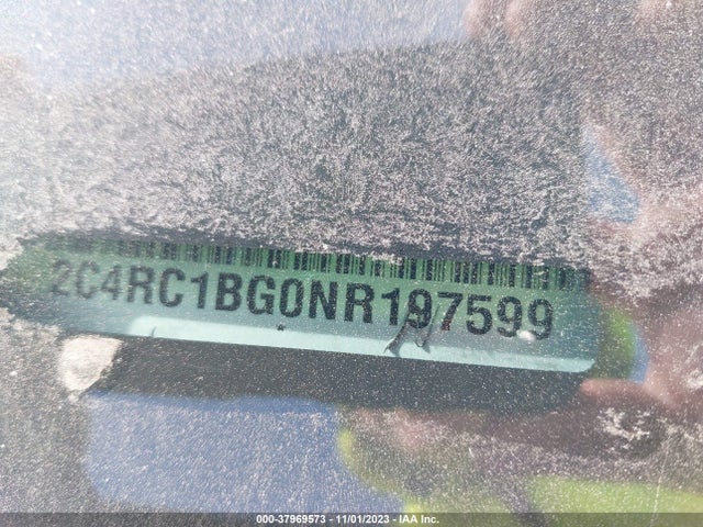 Chrysler Pacifica Touring L 2022 2C4RC1BG0NR197599 Image 9