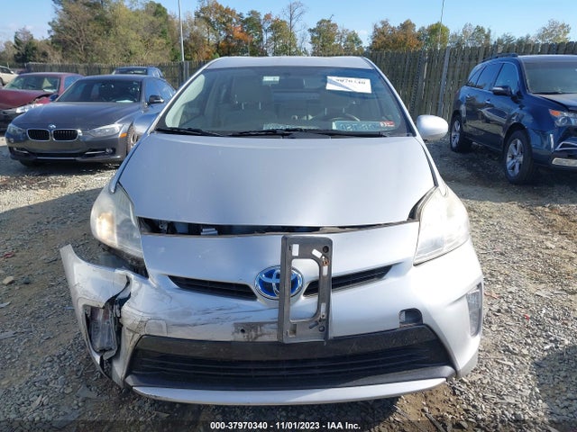 2012 TOYOTA PRIUS THREE VIN: JTDKN3DU8C5502741