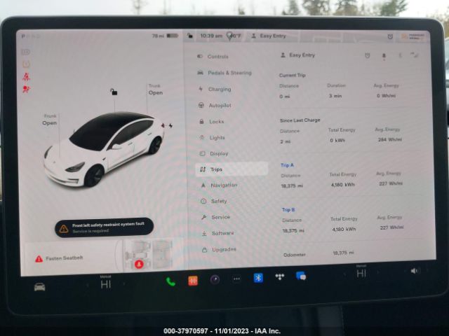 5YJ3E1EA1MF994946 Tesla Model 3 Standard Range Plus