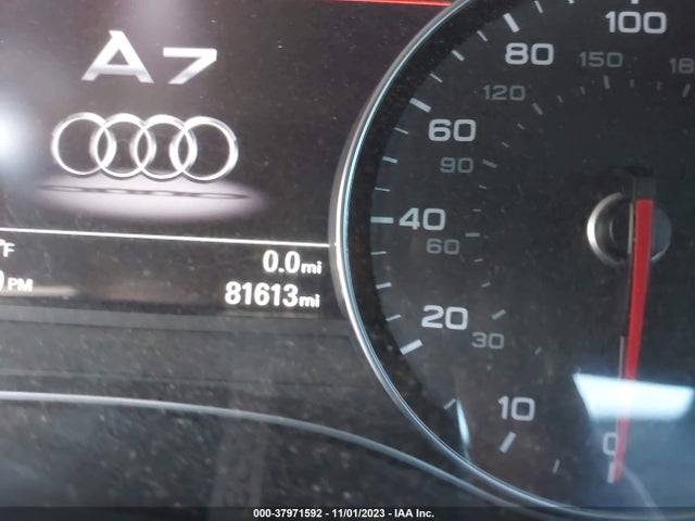 2014 AUDI A7 3.0T PREMIUM PLUS VIN: WAUWGAFC9EN099552