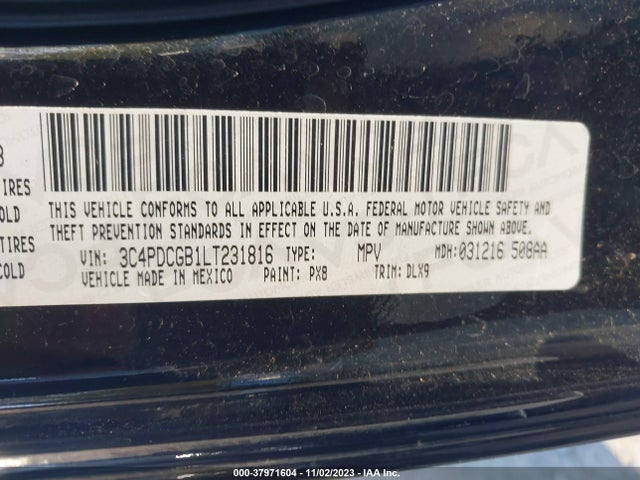 Dodge Journey Crossroad 2020 3C4PDCGB1LT231816 Image 9