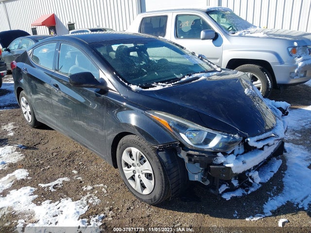 2016 HYUNDAI ELANTRA SE VIN: 5NPDH4AE9GH716498