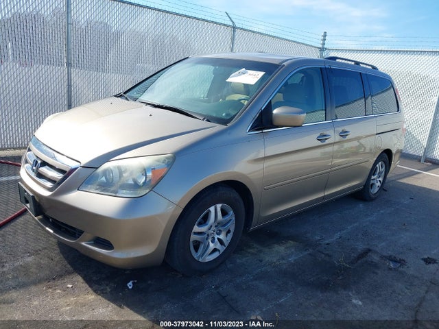 2005 HONDA ODYSSEY EX VIN: 5FNRL38405B425038