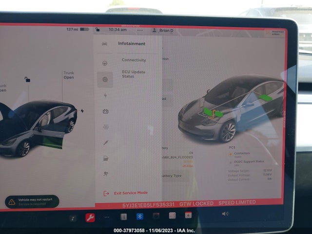 Tesla Model 3 Long Range Dual Motor 2020 5YJ3E1EB5LF535331 Image 19