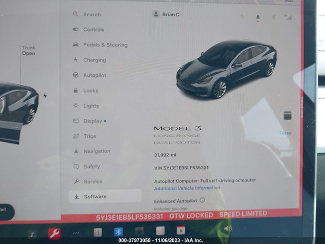 Tesla Model 3 Long Range Dual Motor 2020 5YJ3E1EB5LF535331 Image 7