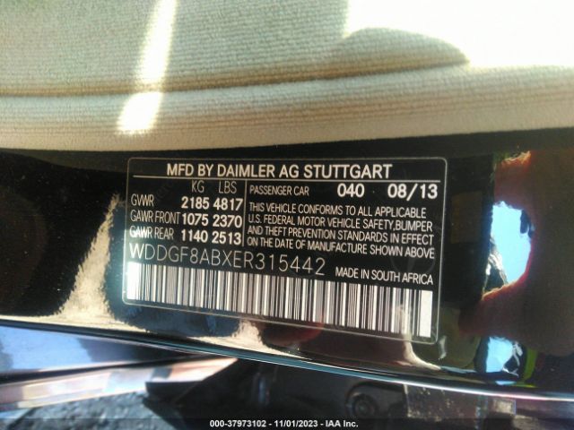 WDDGF8ABXER315442 Mercedes-Benz C-class C 300