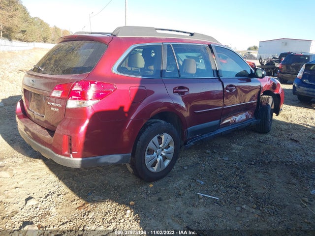 2011 SUBARU OUTBACK 2.5I VIN: 4S4BRBAC5B3422474