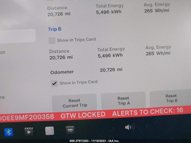 5YJYGDEE9MF200358 Tesla Model Y Long Range Dual Motor All-wheel Drive