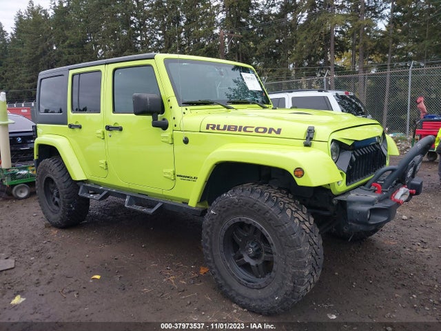 2016 JEEP WRANGLER UNLIMITED RUBICON HARD ROCK VIN: 1C4BJWFG4GL281970