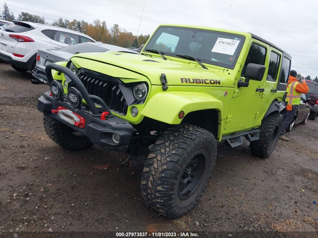 2016 JEEP WRANGLER UNLIMITED RUBICON HARD ROCK VIN: 1C4BJWFG4GL281970