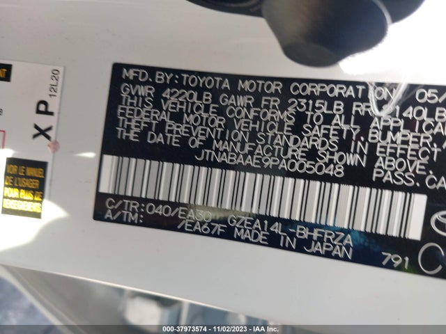 Toyota Gr Corolla Circuit Edition 2023 JTNABAAE9PA005048 Image 9