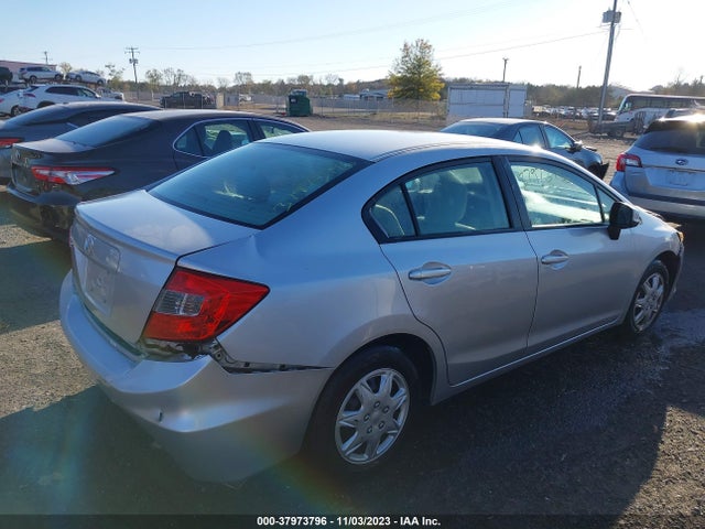 2012 HONDA CIVIC LX VIN: 2HGFB2F55CH604311