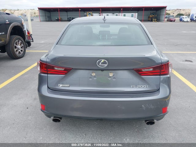 2016 LEXUS IS 200T VIN: JTHBA1D20G5007257