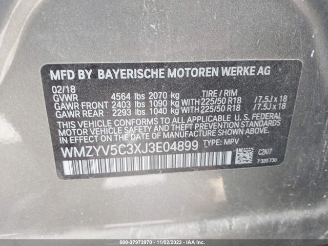 2018 MINI COUNTRYMAN WMZYV5C3XJ3E04899 Photo 8