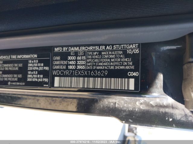 2005 MERCEDES-BENZ G 55 AMG WDCYR71EX5X163629 Photo 8