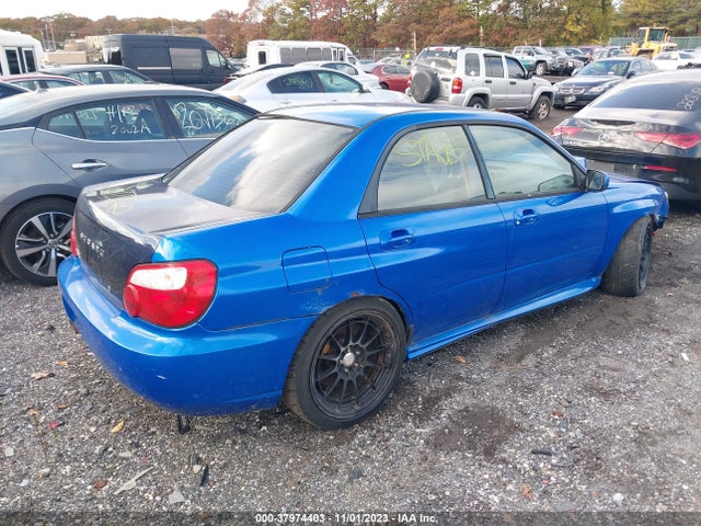 2004 SUBARU IMPREZA WRX STI VIN: JF1GD70694L516206