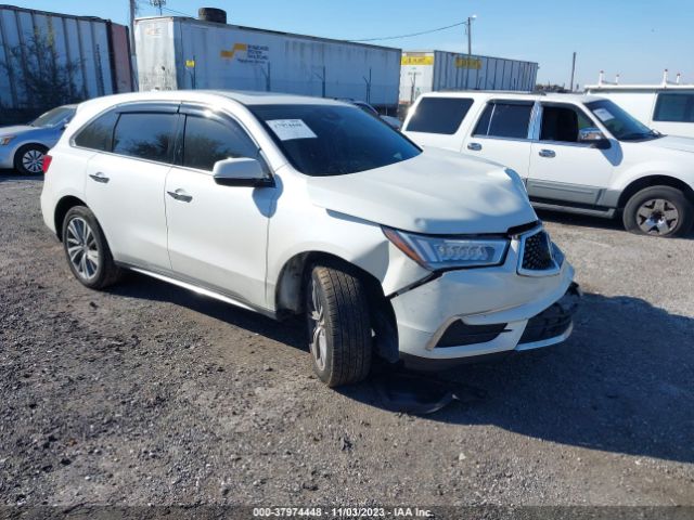 Auction sale of the 2018 Acura Mdx W/technology Package & Acurawatch Plus Pkg, vin: 5J8YD4H52JL009184, lot number: 37974448