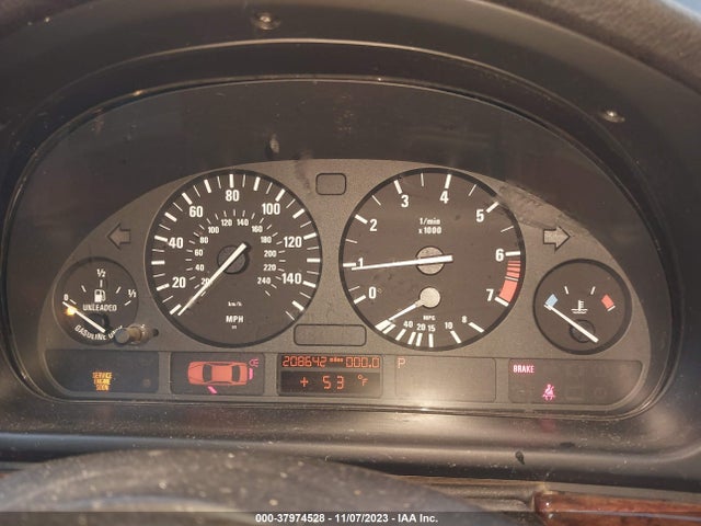 2000 BMW 5 SERIES 528IA VIN: WBADM6340YGU20977