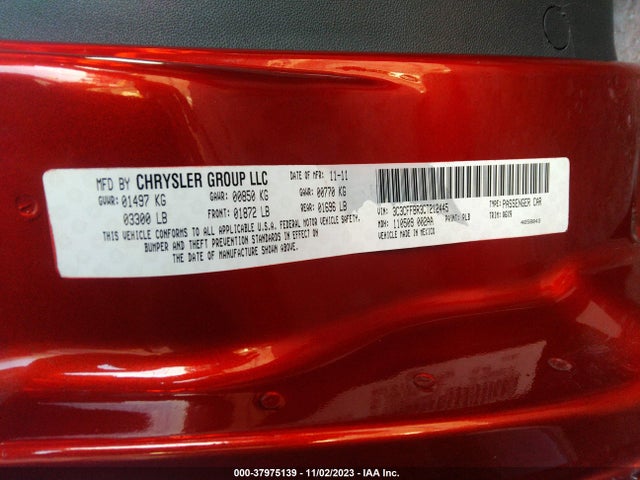 2012 FIAT 500 3C3CFFBR3CT212445 Photo 8